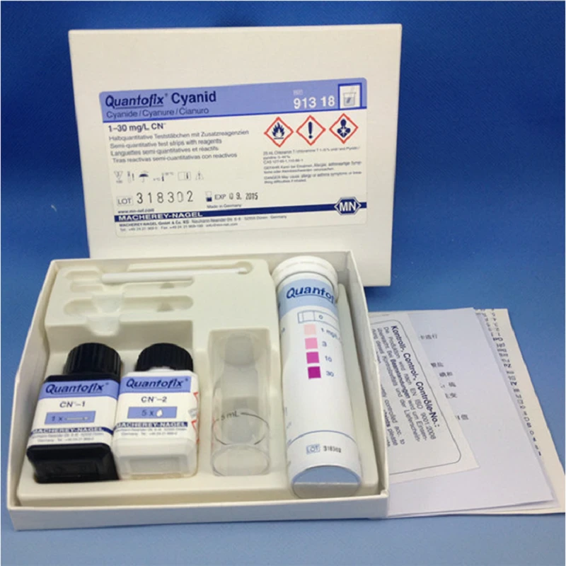 QUANTOFIX® Cyanide test strips 91318 กระดาษทดสอบไซยาไนด์