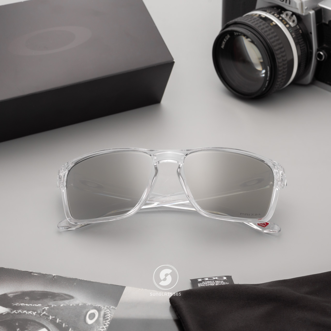Oakley OO9448-29 Sylas Polished Clear Prizm Black