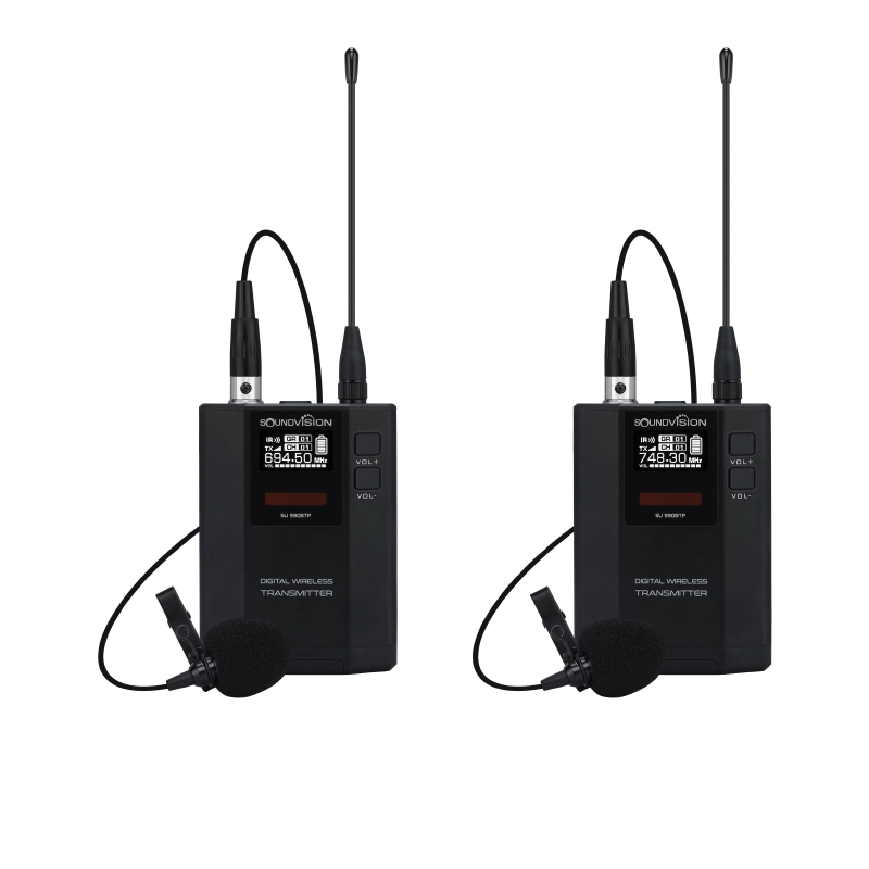 SOUNDVISION SU-990D/BTP (CB) ชุดไมค์ลอย ดิจิตอล หนีบปกเสื้อ และ คาดศรีษะ