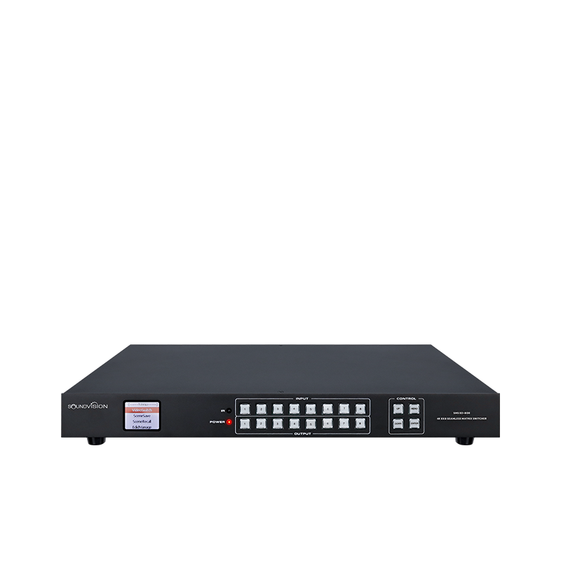 SOUNDVISION SMS-ED-808 เครื่องสลับสัญญาณภาพ แบบเมทริกซ์ 4K