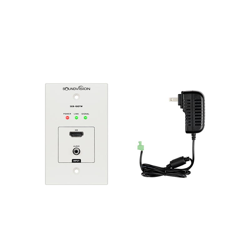 SOUNDVISION SEB-100TW ตัวขยายสัญญาณ 4K HDMI แบบติดผนัง