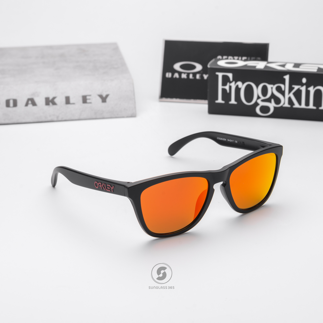 แว่นกันแดด OAKLEY FROGSKINS OO9245-63 Prizm Ruby (Asian fit)