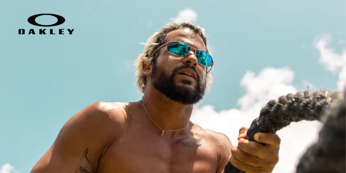 Oakley Whisker OO4141-04 Prizm Sapphire Polarized