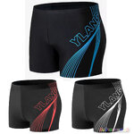 กางเกงว่ายน้ำผู้ชาย กางเกงว่ายน้ำขาสั้นสีดำ