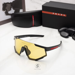 PRADA PS04WSF DG004Q Black Rubber