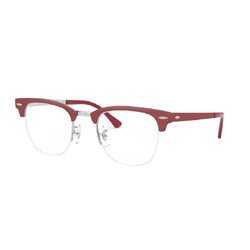 Ray-Ban Clubmaster Metal RX3716VM 3056 Silver On Top Matte Bordeaux