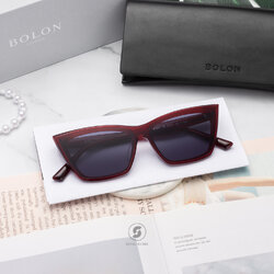 แว่นกันแดด BOLON Tribeca BL3127 C35 Translucent Wine Red