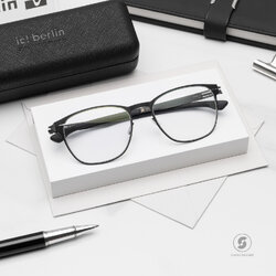 กรอบแว่น IC BERLIN Stefan K. Black