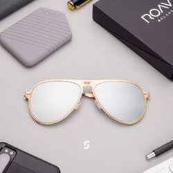 แว่นกันแดด ROAV ATLAS 8101 Brush Gold/Silver