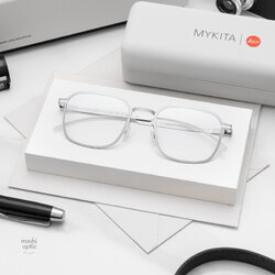 แว่นสายตา MYKITA LEICA ML10 C545 Silver Black Edges