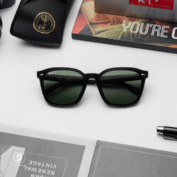 Ray-Ban RB4392D 601/9A Black / Dark Green Polarized