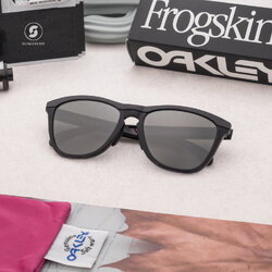 Oakley Frogskins Range A OO9284A-08 Matte Black Ink Prizm Black