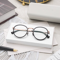 แว่นสายตา MYKITA TUVA A37 Shiny Copper Black