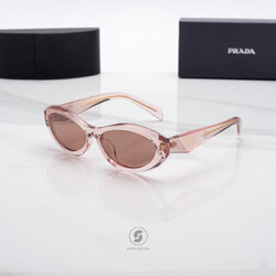 PRADA Symbole PR26ZSF 19Q10D Transparent Peach