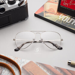 Ray-Ban RX6489 AVIATOR 2501 Silver