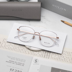แว่นสายตา BOLON รุ่น BH6017 B93 Transparent Rose Gold