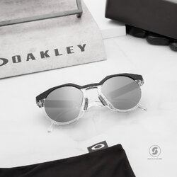 OAKLEY HSTN(A) OO9242A-05 Matte Black Prizm Black Polarized