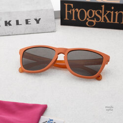 Oakley Frogskins OO9245-E7 Matte Ginger Prizm Grey