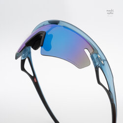 OAKLEY Sphaera Slash OO9499-03 Matte Transparent Stone Wash Polarized