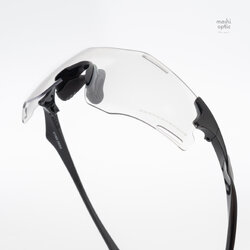 Oakley OO9512D-06 Cybr Zero Polished Black Clear to Black Iridium Photochromic