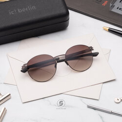 แว่นกันแดด IC BERLIN Liliya S. Teak