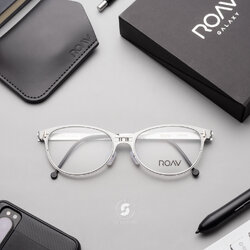 แว่นสายตา ROAV EMMA 6003 Brush Silver