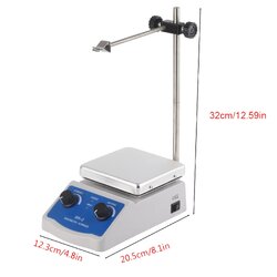 เครื่องกวนสารละลายพร้อมเตาให้ความร้อน Hotplate Stirrer SH-2