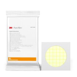 EL แผ่นเพลทอาหารเลี้ยงเชื้อสำเร็จรูป สำหรับทดสอบเชื้อลิสทีเรียในตัวอย่างสิ่งแวดล้อม 3M™ Petrifilm™