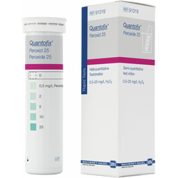 QUANTOFIX® Peroxide 25 91319 กระดาษทดสอบเปอร์ออกไซด์ 25