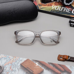 RayBan RX7059D 5920 Dark Transparent Grey