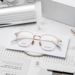 แว่นสายตา BOLON รุ่น Nowra BT6012 B13 Transparent Grey / Rose Gold