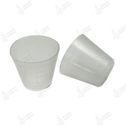 ถ้วยยาน้ำพลาสติก 30ml. 25ใบ ยี่ห้อ Dura