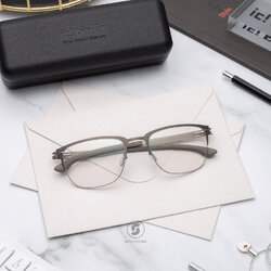 กรอบแว่น IC BERLIN The Lone Wolf Large Graphite