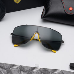 RayBan RB3697M Wings II Ferrari Collection F03087 Gunemtal