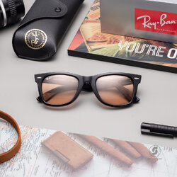 Ray Ban Wayfarer RB2140F 601/4B Black Pink