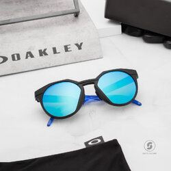OAKLEY HSTN(A) OO9242A-04 Matte Black Prizm Sapphire Polarized