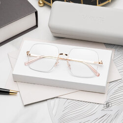 แว่นสายตา MYKITA HIMIKO Silver Champagne Gold