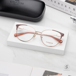 COACH HC5148 9419 Shiny Rose Gold Light Eggplant