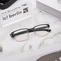 กรอบแว่น IC BERLIN The Lone Wolf Rose Black