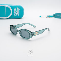 แว่นกันแดด Le Specs LSP2465419 WORK IT! LTD ETD / Sea Foam Polarised