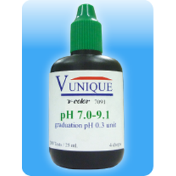 ชุดทดสอบกรด-ด่าง ( pH test kit ) ช่วง 7.0 - 9.1