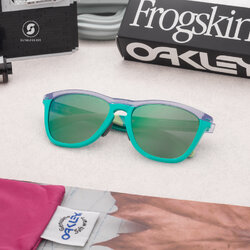 Oakley Frogskins Range A OO9284A-06 Lilac/Celeste Prizm Jade