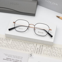 แว่นสายตา BOLON รุ่น Libson BA7001 B13 Matte Black / Rose Gold