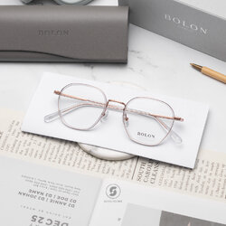 แว่นสายตา BOLON รุ่น BJ6112 B93 Transparent Rose Gold