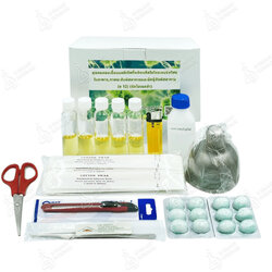 ชุดทดสอบเชื้อแบคทีเรียที่ผลิตแก๊สไฮโดรเจนซัลไฟด์ในอาหาร,ภาชนะสัมผัสอาหารและมือ อ.12 (ซัลโมเนลล่า)