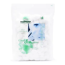 สำลีก้อนรถพยาบาล 100 กรัม