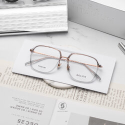 แว่นสายตา BOLON รุ่น BT6021 B13 Transparent Grey / Rose Gold