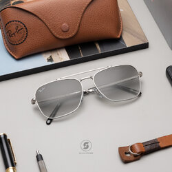 RayBan New Caravan RB3636 003/32 Silver