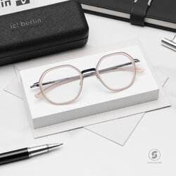 กรอบแว่น IC BERLIN Raja HD Matt Shiny Aubergine