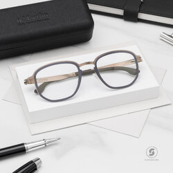 กรอบแว่น IC BERLIN Iridium Aubergine Bronze